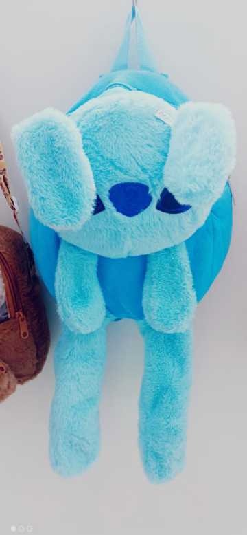 Mochila Stitch. Meche a Orelha e Com Led